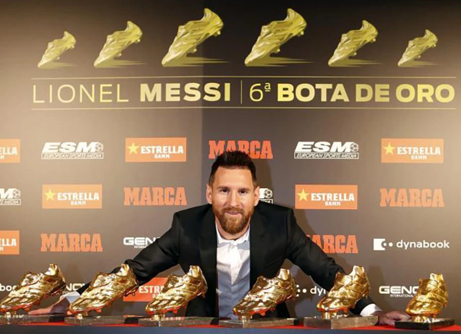 Messi có bao nhiêu giải thưởng chiếc giày vàng, chiếc giày vàng của Messi, mua giày uy tín 